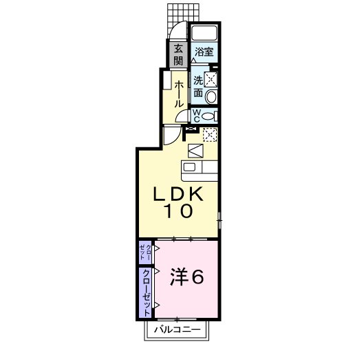 メイリーパエーゼ 間取り図