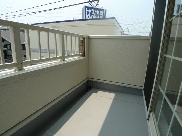 グランシャルムＢ ベランダ