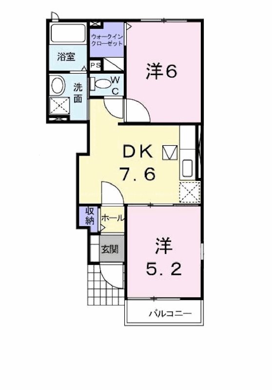 エル・サン・レイク 間取り図