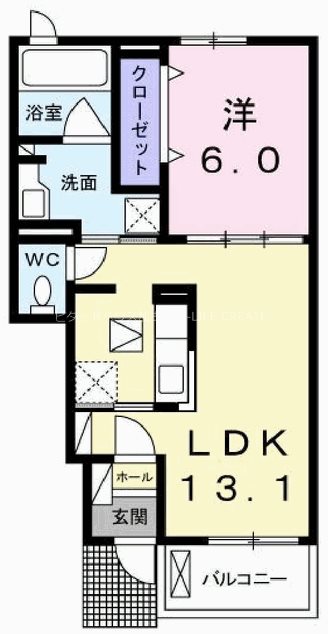 アンサンブル・エクラ 間取り図