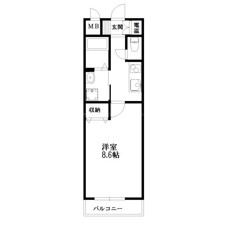 センチュリー寺家町Ⅱ 間取り図