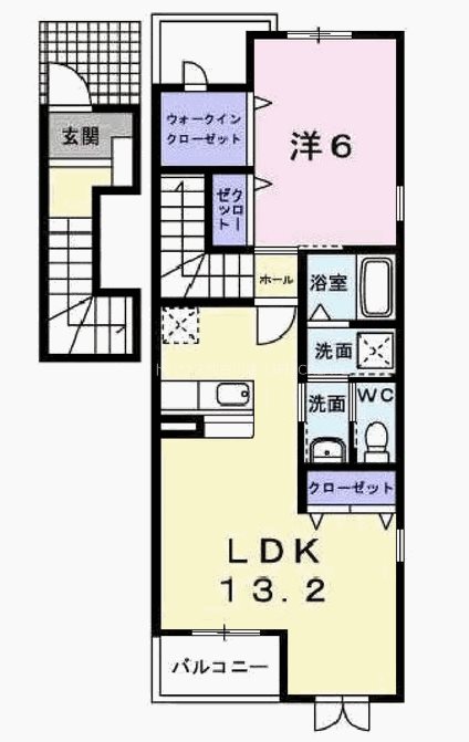 アドバンス　昌 間取り図