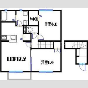 カーサドマーニ 間取り図