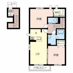 シャーメゾン播磨 間取り図