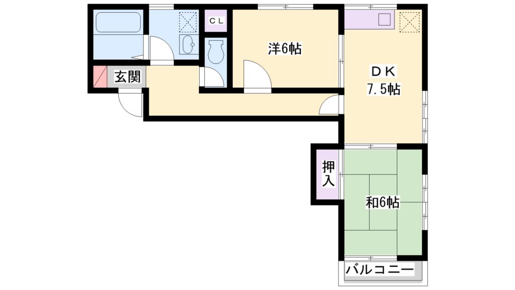 プルミエールⅡ 間取り図