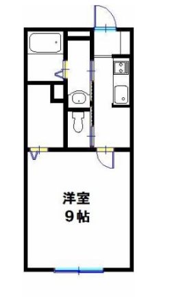 パティオ荒井 間取り図
