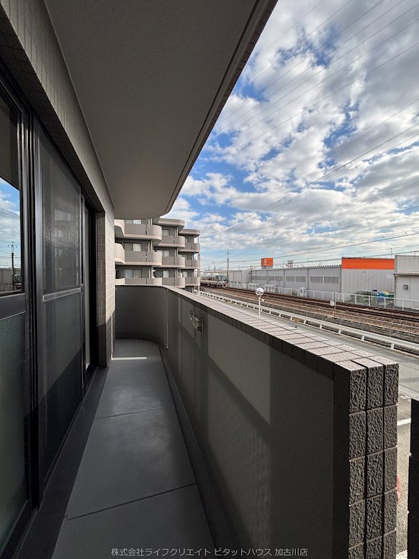 ルミエール弐番館 ベランダ