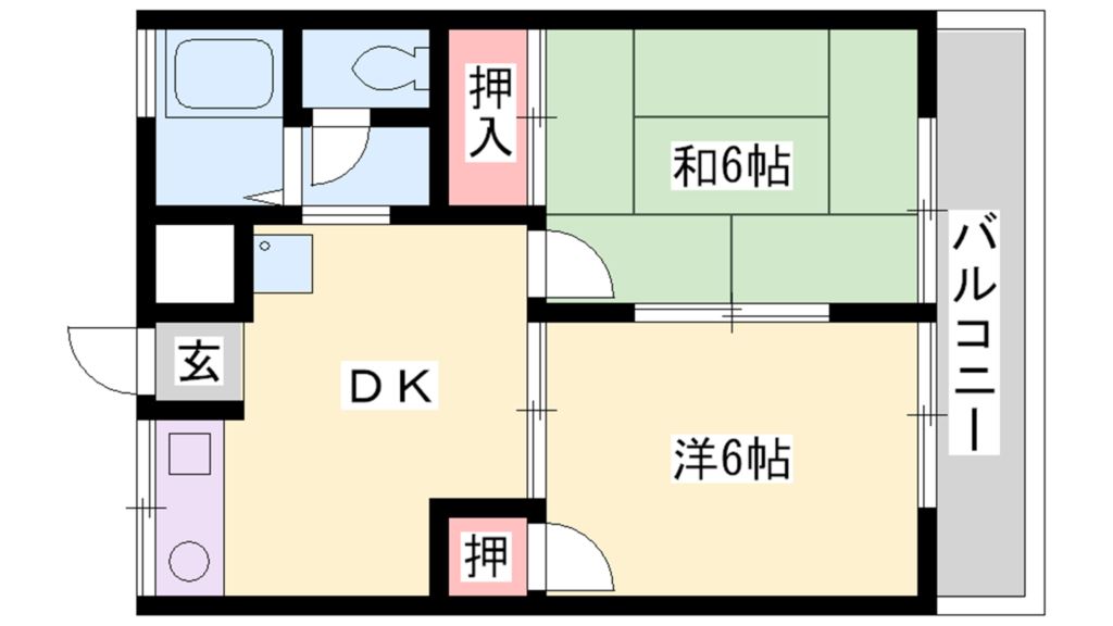 ノースウィンダム 間取り図
