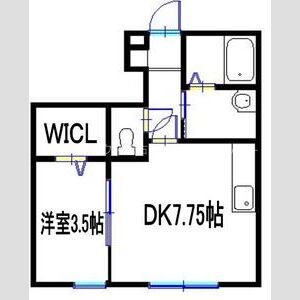 コンフォート新野辺 間取り図