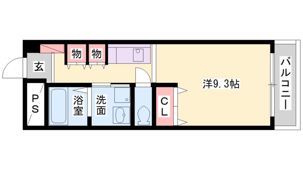 サニーコート 間取り図