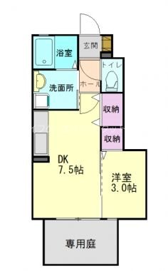 サンガーデン　メル 間取り図