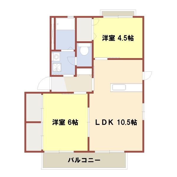 フローラKanki 間取り図