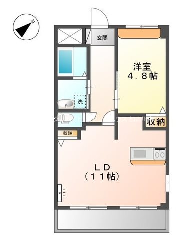 スカイ　アイビー 間取り図