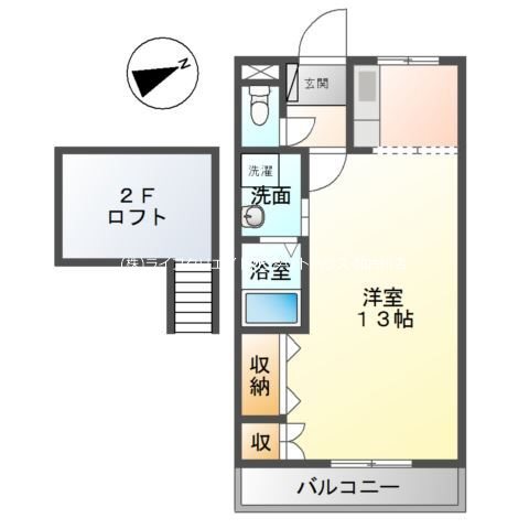 プリベールＫＯＢＡ 間取り図