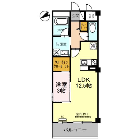 グランデ　オヴェスト 間取り図
