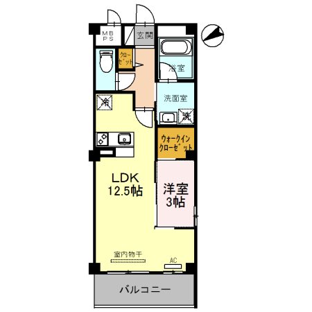 グランデ　オヴェスト 間取り図