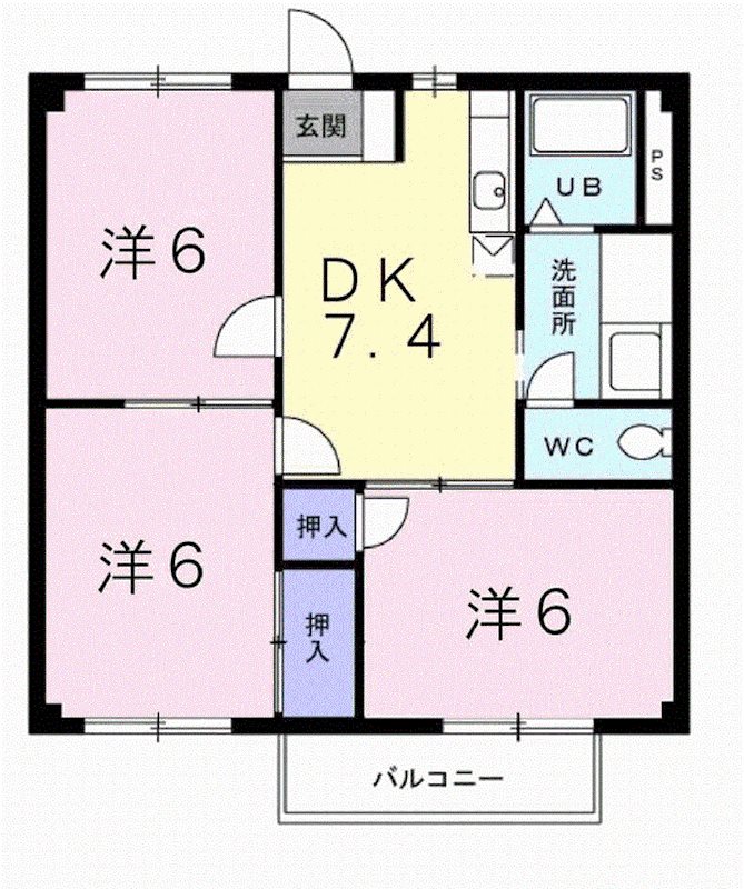エルガーデン 間取り図