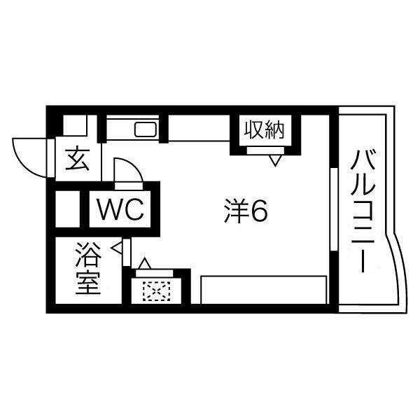 オリエンタルマンションI 間取り図