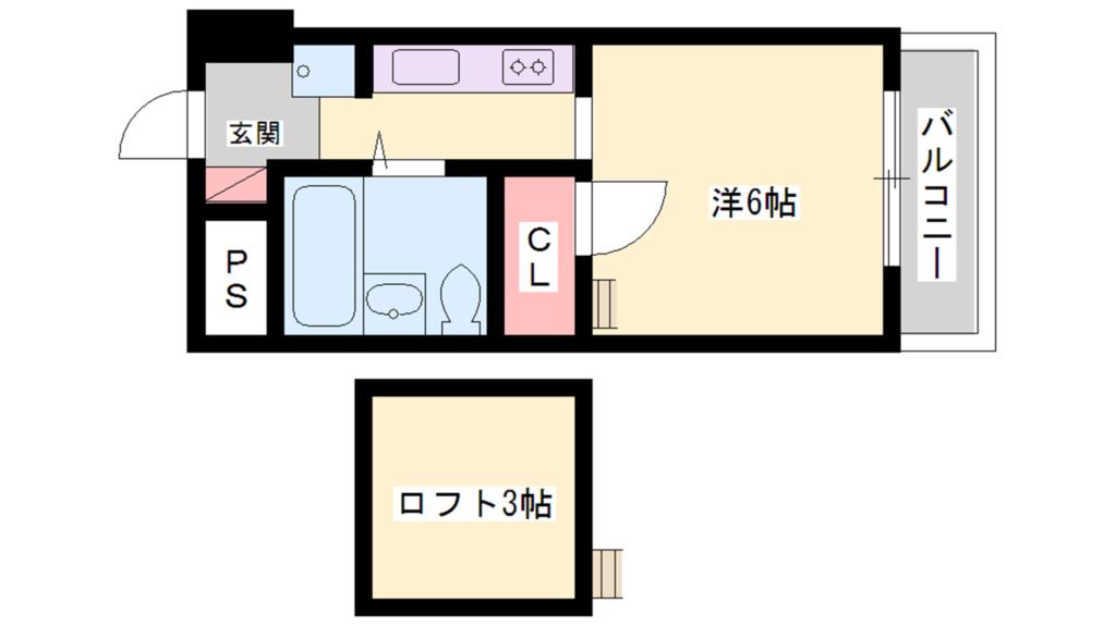 メゾン春Ⅲ番館 間取り図