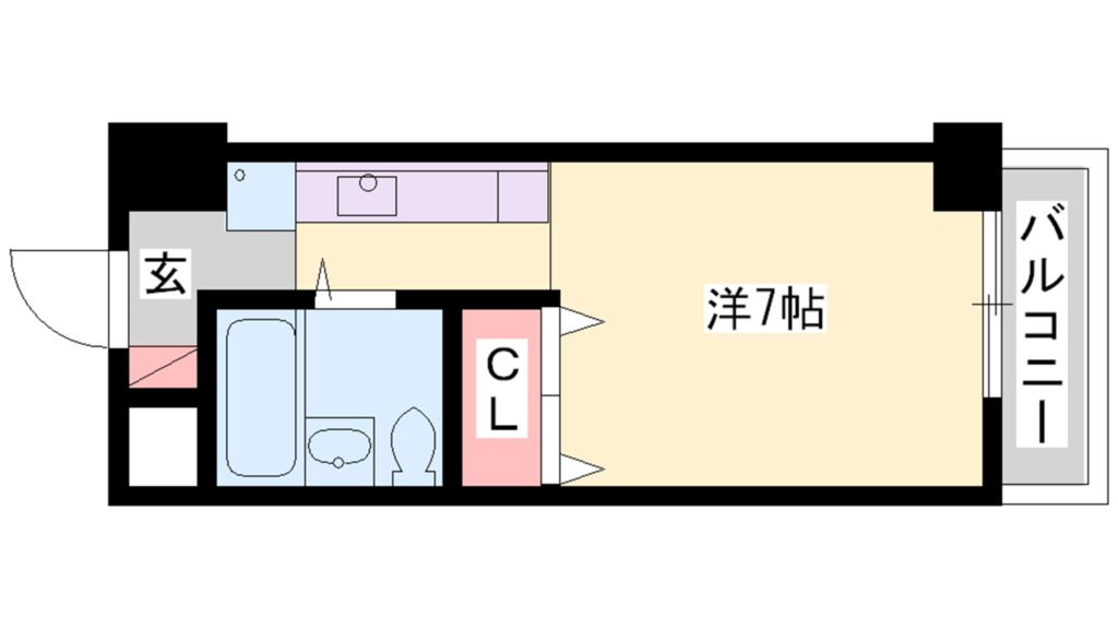 メゾン春Ⅲ番館 間取り図