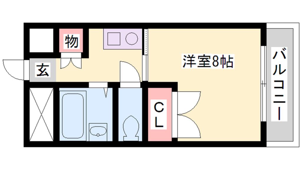 アネックス平野 間取り図
