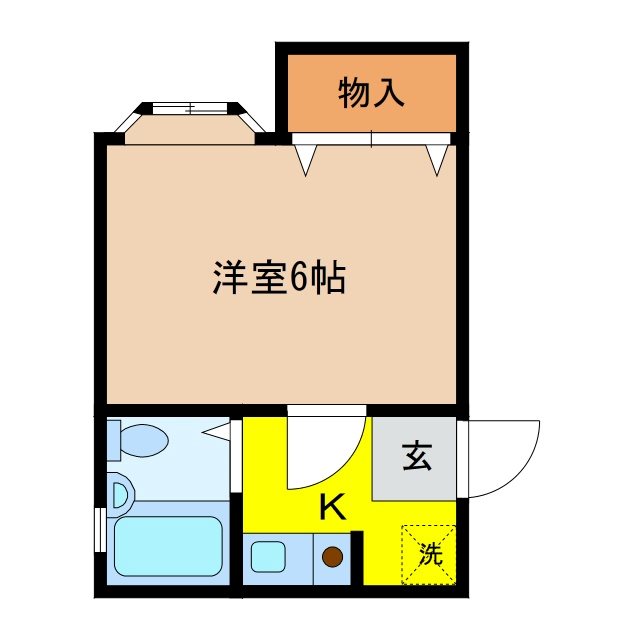 サンパレス高瀬 間取り図