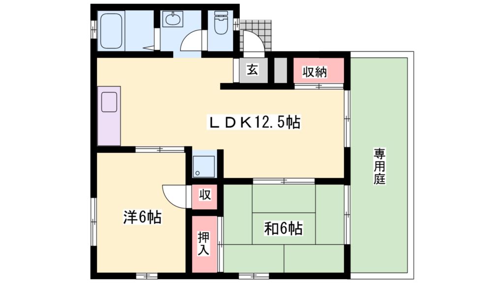 ローゼンハイム 間取り図