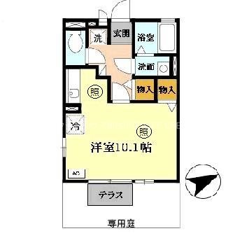 サンコーポ曽根 間取り図