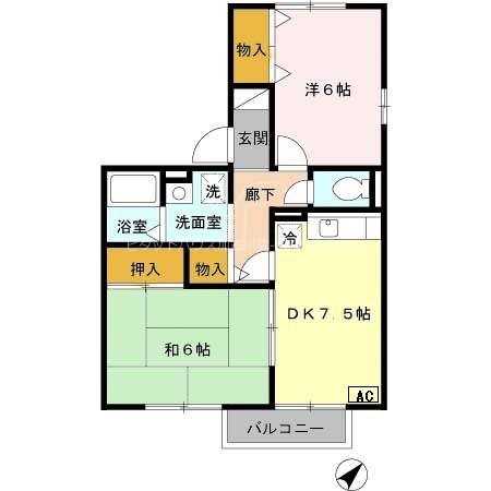 セジュール・Ｋ 間取り図