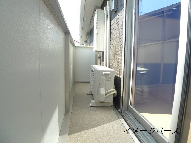 キューブ ベランダ