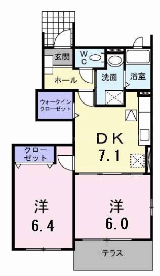 フェリシテ　モデルノ 間取り図