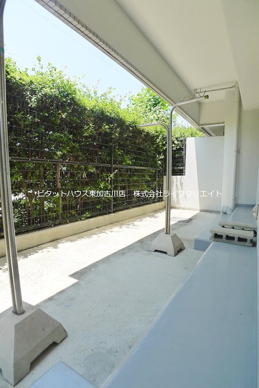 ハイツ東加古川 ベランダ
