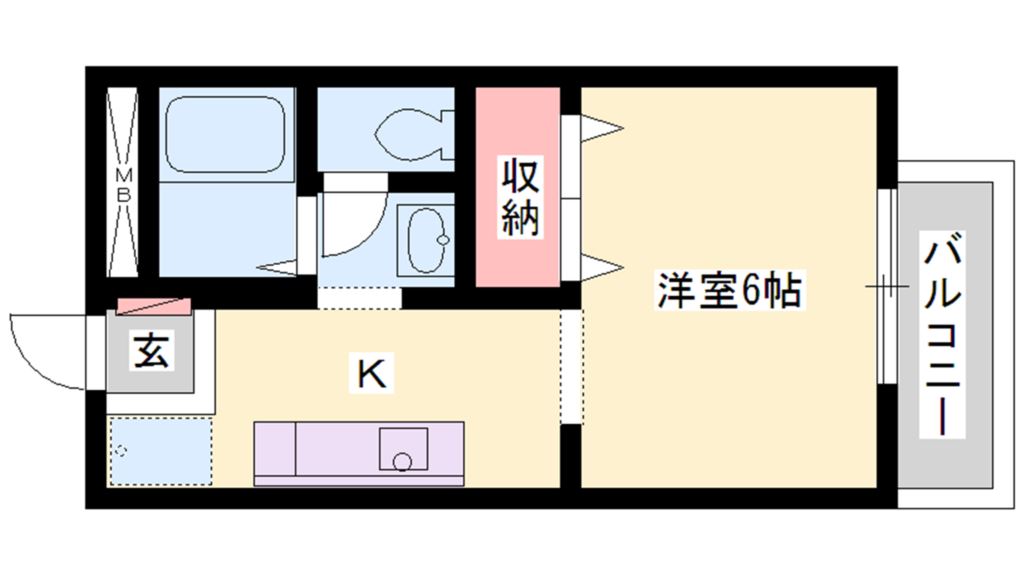 Ｍメゾン 間取り図