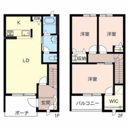 ディアスハリマ 間取り図