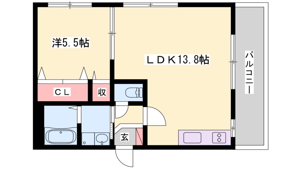 フローラル・リーベ 間取り図