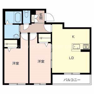 グランコート東加古川 間取り図