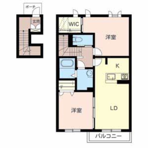 シャーメゾン播磨 間取り図