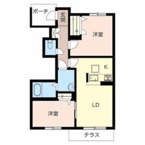 MAST COURT浜の宮　B 間取り図