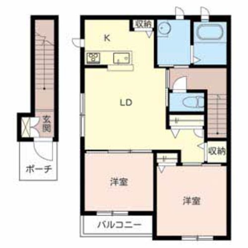 シャーメゾン曽根駅前 間取り図