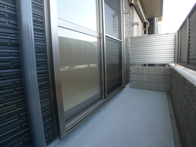 シャーメゾン水足Ｂ ベランダ