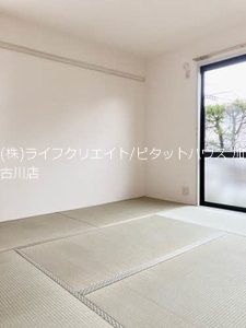 ヴィラ・シャンピニョンⅡF ベランダ