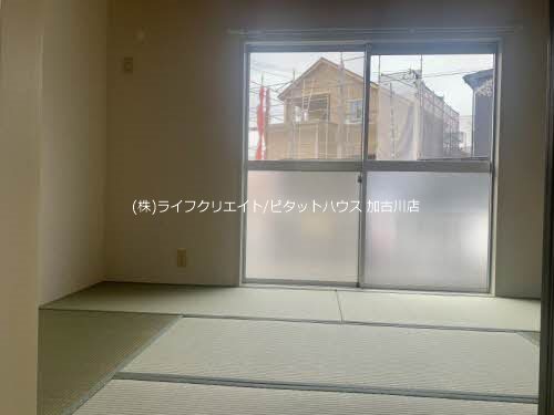 中津ハイツ ベランダ