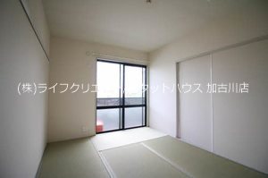 松本駅前ハイツ ベッドルーム