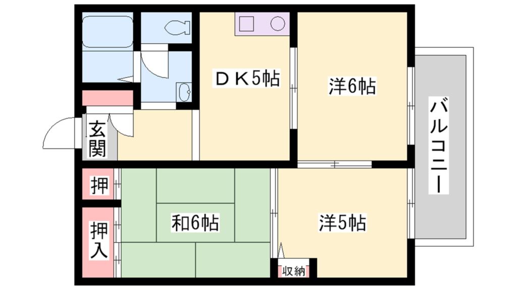 シェーネフェルト 間取り図