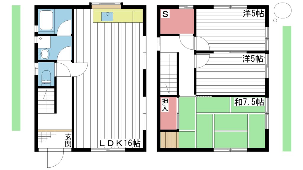 高砂　大谷邸 間取り図