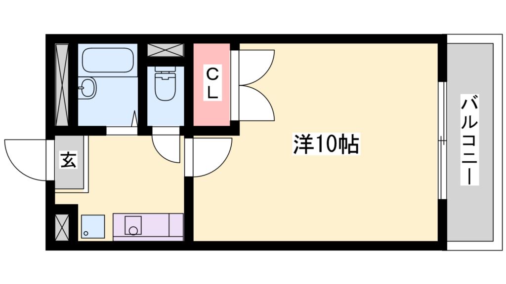 ソレーユⅡ 間取り図