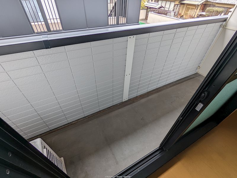 ソレーユⅡ ベランダ