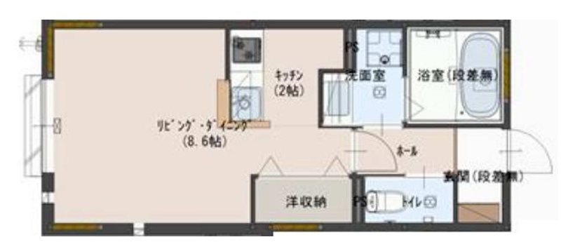 エルメゾン　アイン 間取り図