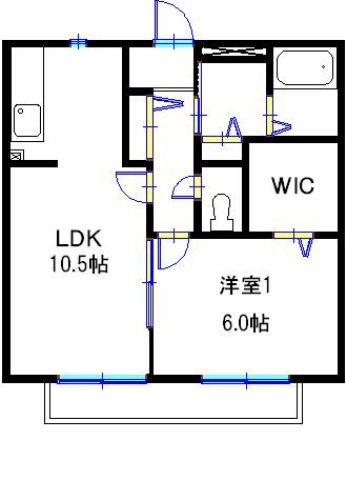 ル・シェモア 間取り図