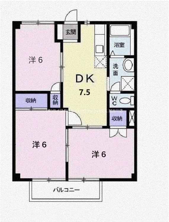 ローゲンハイツ 間取り図
